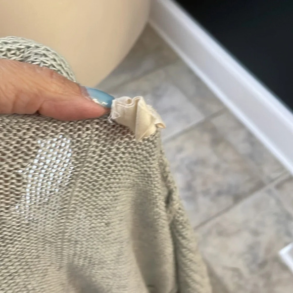 Eileen Fisher 100% Linen Cardigan Size S/P - Picture 3 of 5